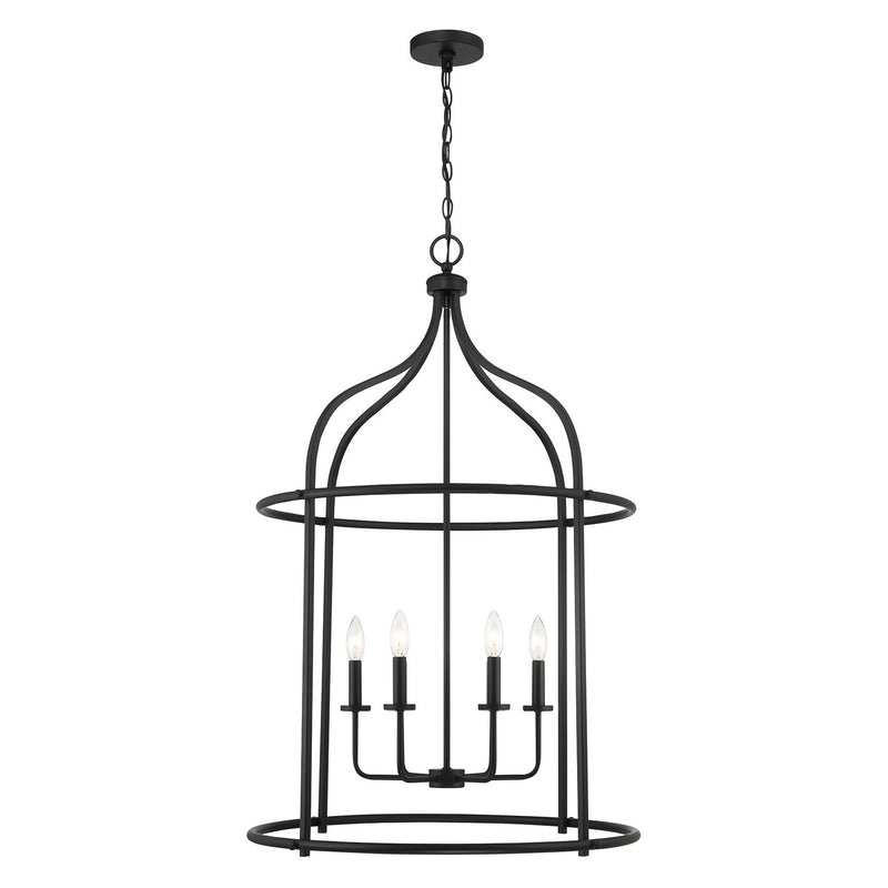 Six Light Pendant<br /><span style="color:#4AB0CE;">Entrega: 5-6 semanas en USA</span><br /><span style="color:#4AB0CE;font-size:60%;">PREGUNTE POR ENTREGA EN PANAMA</span><br />Collection: Brookstone<br />Finish: Matte Black