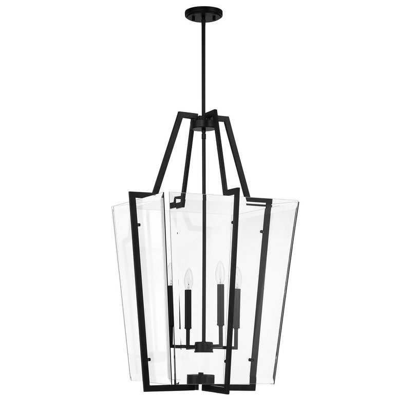 Four Light Pendant<br /><span style="color:#4AB0CE;">Entrega: 4-10 dias en USA</span><br /><span style="color:#4AB0CE;font-size:60%;">PREGUNTE POR ENTREGA EN PANAMA</span><br />Collection: Farell<br />Finish: Matte Black