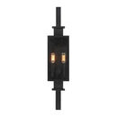 Two Light Outdoor Wall Lantern<br /><span style="color:#4AB0CE;">Entrega: 4-10 dias en USA</span><br /><span style="color:#4AB0CE;font-size:60%;">PREGUNTE POR ENTREGA EN PANAMA</span><br />Collection: Ascott<br />Finish: Matte Black
