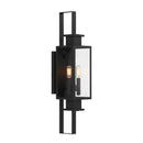 Two Light Outdoor Wall Lantern<br /><span style="color:#4AB0CE;">Entrega: 4-10 dias en USA</span><br /><span style="color:#4AB0CE;font-size:60%;">PREGUNTE POR ENTREGA EN PANAMA</span><br />Collection: Ascott<br />Finish: Matte Black