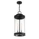 Three Light Outdoor Hanging Lantern<br /><span style="color:#4AB0CE;">Entrega: 4-10 dias en USA</span><br /><span style="color:#4AB0CE;font-size:60%;">PREGUNTE POR ENTREGA EN PANAMA</span><br />Collection: Englewood<br />Finish: Matte Black