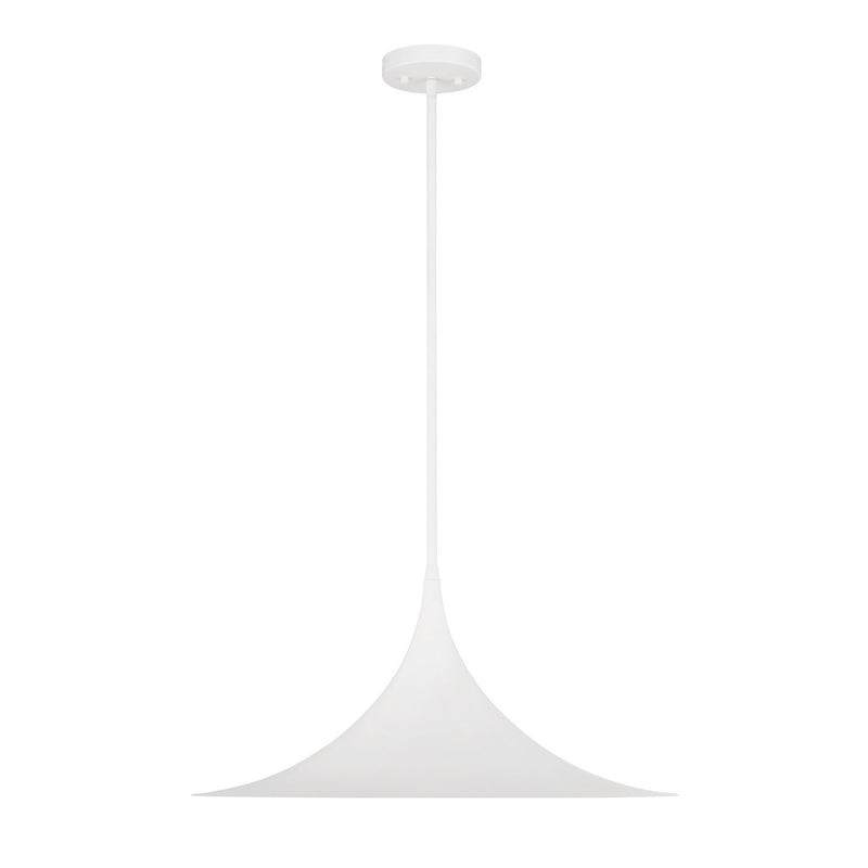 One Light Pendant<br /><span style="color:#4AB0CE;">Entrega: 4-10 dias en USA</span><br /><span style="color:#4AB0CE;font-size:60%;">PREGUNTE POR ENTREGA EN PANAMA</span><br />Collection: Bowdin<br />Finish: Bisque White