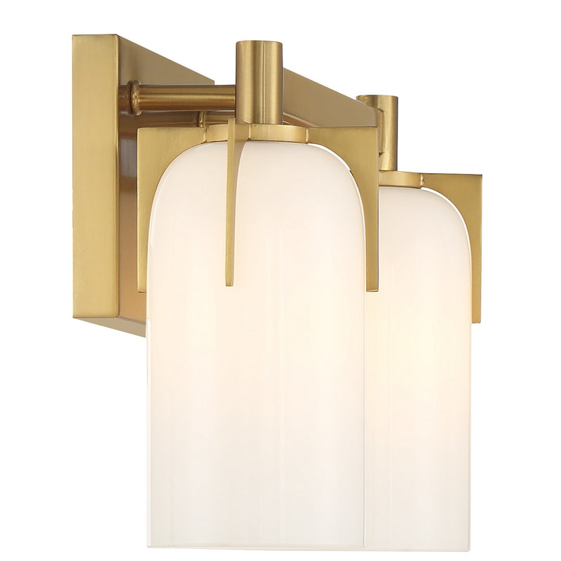 Savoy House - 8-4128-2-322 - Two Light Bathroom Vanity - Caldwell - Warm Brass