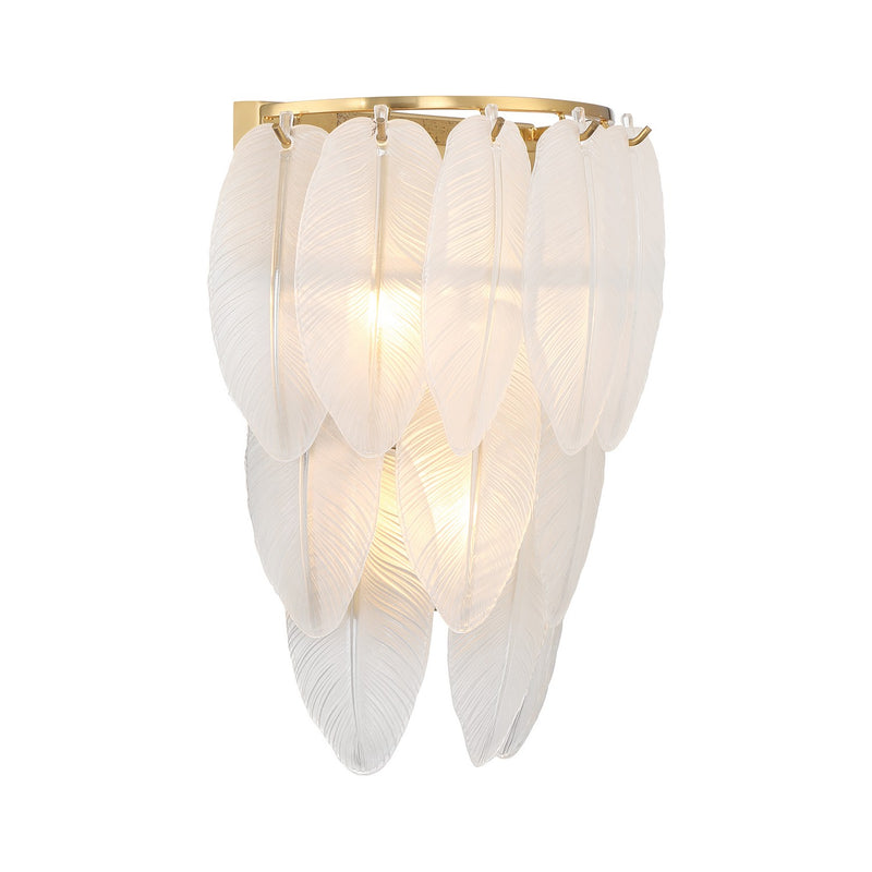 Three Light Wall Sconce<br /><span style="color:#4AB0CE;">Entrega: 4-10 dias en USA</span><br /><span style="color:#4AB0CE;font-size:60%;">PREGUNTE POR ENTREGA EN PANAMA</span><br />Collection: Boa<br />Finish: Warm Brass