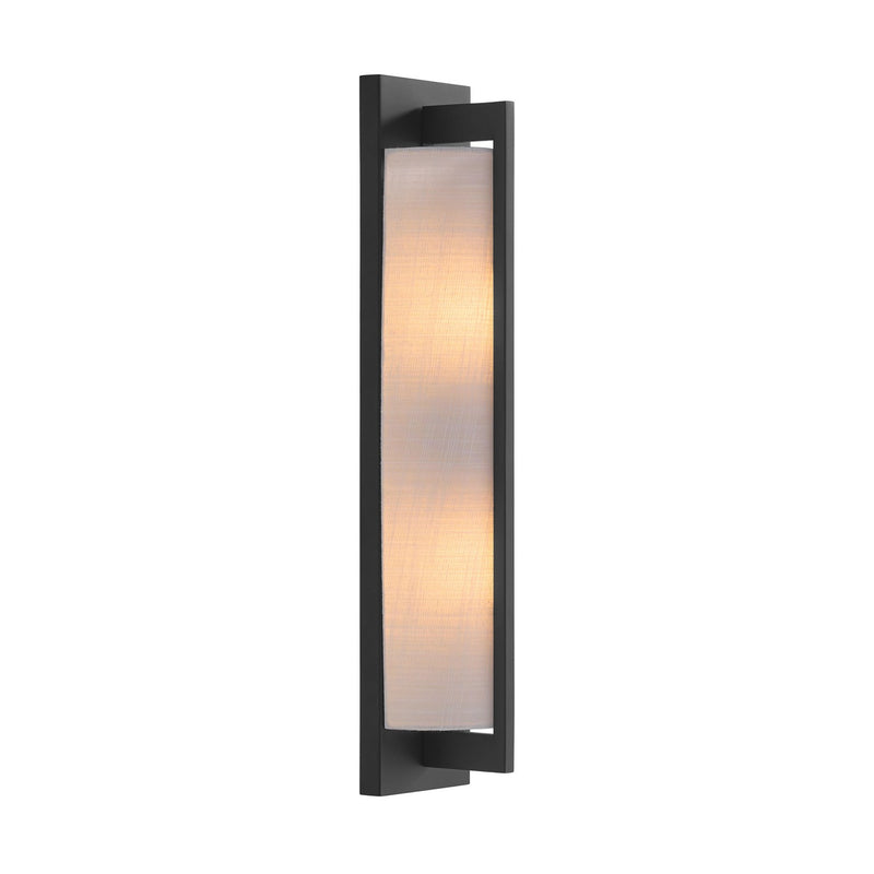 Two Light Wall Sconce<br /><span style="color:#4AB0CE;">Entrega: 4-10 dias en USA</span><br /><span style="color:#4AB0CE;font-size:60%;">PREGUNTE POR ENTREGA EN PANAMA</span><br />Collection: Carver<br />Finish: Matte Black