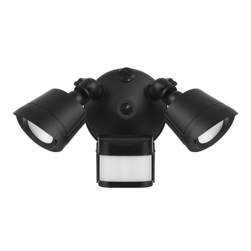 LED Motion Sensored Double Flood Light<br /><span style="color:#4AB0CE;">Entrega: 4-10 dias en USA</span><br /><span style="color:#4AB0CE;font-size:60%;">PREGUNTE POR ENTREGA EN PANAMA</span><br />Finish: Black