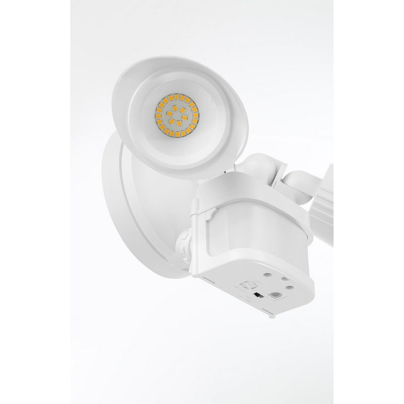 Savoy House - 4-FLOOD-MS-A2-3000K-WH - LED Motion Sensored Double Flood Light - White