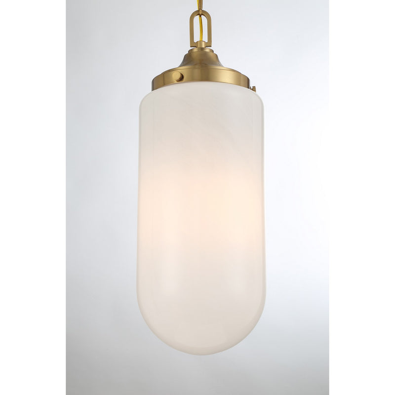 Savoy House - 7-6025-3-322 - Three Light Pendant - Bryant - Warm Brass