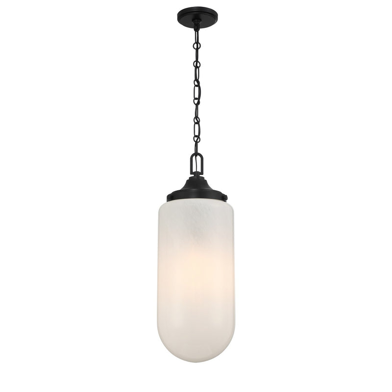 Three Light Pendant<br /><span style="color:#4AB0CE;">Entrega: 4-10 dias en USA</span><br /><span style="color:#4AB0CE;font-size:60%;">PREGUNTE POR ENTREGA EN PANAMA</span><br />Collection: Bryant<br />Finish: Matte Black