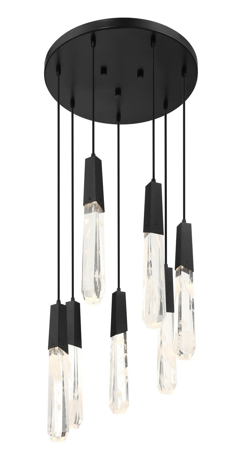 LED Pendant<br /><span style="color:#4AB0CE;">Entrega: 4-10 dias en USA</span><br /><span style="color:#4AB0CE;font-size:60%;">PREGUNTE POR ENTREGA EN PANAMA</span><br />Collection: Drifting Droplets<br />Finish: Coal