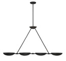 Four Light Island Pendant<br /><span style="color:#4AB0CE;">Entrega: 4-10 dias en USA</span><br /><span style="color:#4AB0CE;font-size:60%;">PREGUNTE POR ENTREGA EN PANAMA</span><br />Collection: Undertas<br />Finish: Textured Coal Black