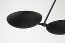 George Kovacs - P1318-076 - Four Light Island Pendant - Undertas - Textured Coal Black
