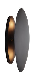 George Kovacs - P1331-66A - Two Light Wall Sconce - Metalo Misto - Coal Black