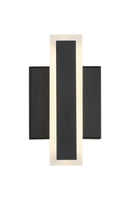 LED Wall Sconce<br /><span style="color:#4AB0CE;">Entrega: 4-10 dias en USA</span><br /><span style="color:#4AB0CE;font-size:60%;">PREGUNTE POR ENTREGA EN PANAMA</span><br />Collection: Edge<br />Finish: Coal Black