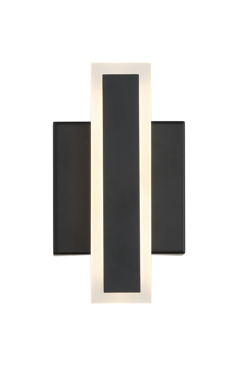 LED Wall Sconce<br /><span style="color:#4AB0CE;">Entrega: 4-10 dias en USA</span><br /><span style="color:#4AB0CE;font-size:60%;">PREGUNTE POR ENTREGA EN PANAMA</span><br />Collection: Edge<br />Finish: Coal Black