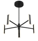 LED Chandelier<br /><span style="color:#4AB0CE;">Entrega: 4-10 dias en USA</span><br /><span style="color:#4AB0CE;font-size:60%;">PREGUNTE POR ENTREGA EN PANAMA</span><br />Collection: Edge<br />Finish: Coal Black
