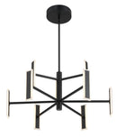 LED Chandelier<br /><span style="color:#4AB0CE;">Entrega: 4-10 dias en USA</span><br /><span style="color:#4AB0CE;font-size:60%;">PREGUNTE POR ENTREGA EN PANAMA</span><br />Collection: Edge<br />Finish: Coal Black