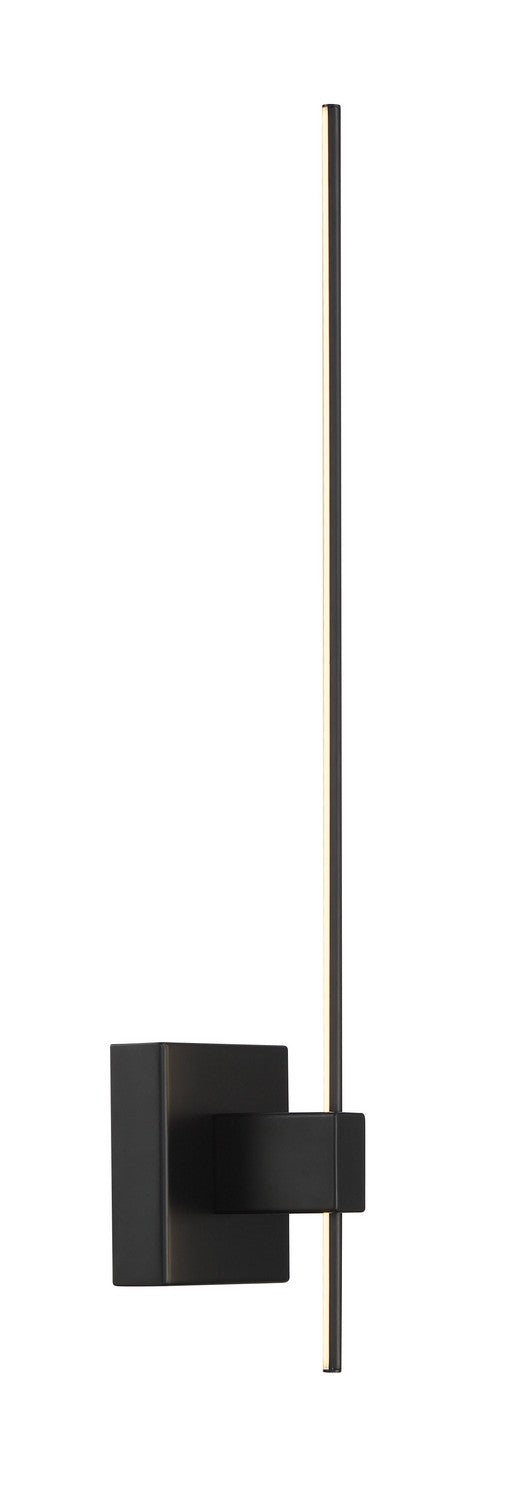 LED Wall Sconce<br /><span style="color:#4AB0CE;">Entrega: 4-10 dias en USA</span><br /><span style="color:#4AB0CE;font-size:60%;">PREGUNTE POR ENTREGA EN PANAMA</span><br />Collection: Parker<br />Finish: Coal Black