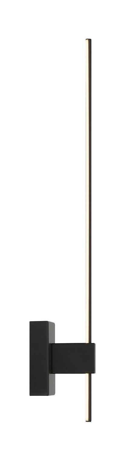 LED Wall Sconce<br /><span style="color:#4AB0CE;">Entrega: 4-10 dias en USA</span><br /><span style="color:#4AB0CE;font-size:60%;">PREGUNTE POR ENTREGA EN PANAMA</span><br />Collection: Parker<br />Finish: Coal Black