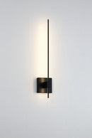 LED Wall Sconce<br /><span style="color:#4AB0CE;">Entrega: 4-10 dias en USA</span><br /><span style="color:#4AB0CE;font-size:60%;">PREGUNTE POR ENTREGA EN PANAMA</span><br />Collection: Parker<br />Finish: Coal Black