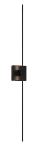 LED Wall Sconce<br /><span style="color:#4AB0CE;">Entrega: 4-10 dias en USA</span><br /><span style="color:#4AB0CE;font-size:60%;">PREGUNTE POR ENTREGA EN PANAMA</span><br />Collection: Park Terrace<br />Finish: Coal Black