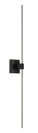 LED Wall Sconce<br /><span style="color:#4AB0CE;">Entrega: 4-10 dias en USA</span><br /><span style="color:#4AB0CE;font-size:60%;">PREGUNTE POR ENTREGA EN PANAMA</span><br />Collection: Park Terrace<br />Finish: Coal Black