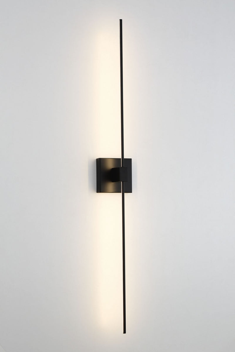 George Kovacs - P1437-66A-L - LED Wall Sconce - Park Terrace - Coal Black