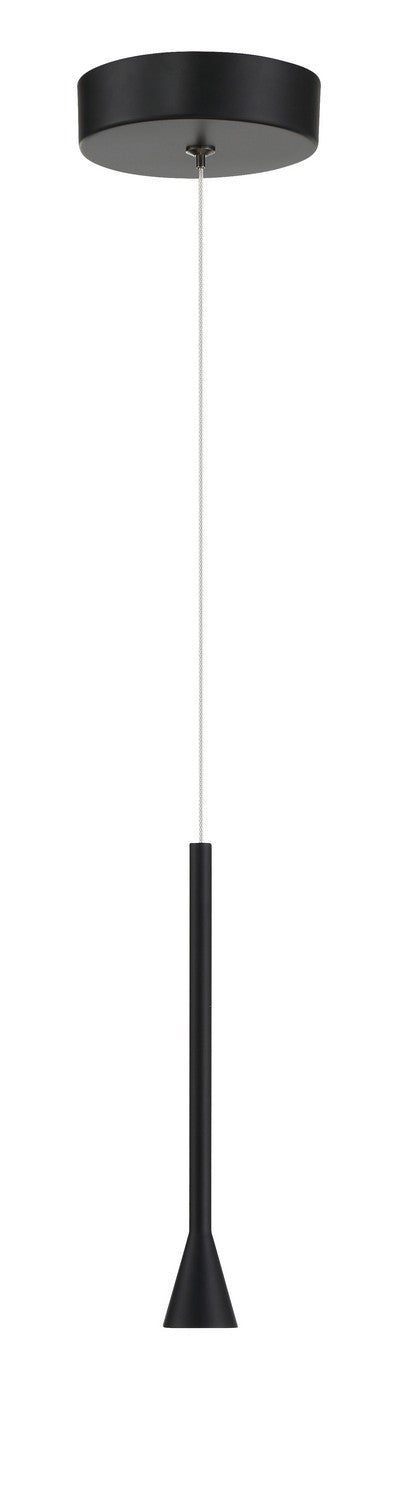 LED Mini Pendant<br /><span style="color:#4AB0CE;">Entrega: 4-10 dias en USA</span><br /><span style="color:#4AB0CE;font-size:60%;">PREGUNTE POR ENTREGA EN PANAMA</span><br />Collection: Piccolo<br />Finish: Coal Black