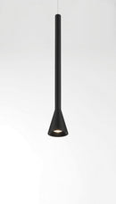 George Kovacs - P1456-66A-L - LED Mini Pendant - Piccolo - Coal Black