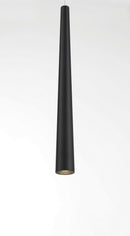 George Kovacs - P1458-66A-L - LED Mini Pendant - Stretch - Coal Black