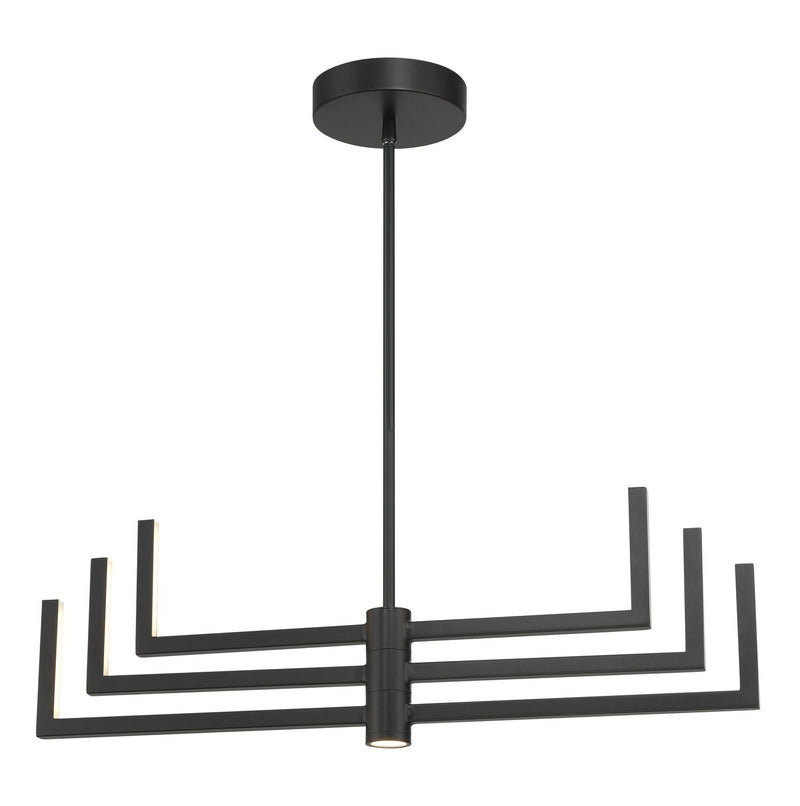 LED Chandelier<br /><span style="color:#4AB0CE;">Entrega: 4-10 dias en USA</span><br /><span style="color:#4AB0CE;font-size:60%;">PREGUNTE POR ENTREGA EN PANAMA</span><br />Collection: Articular<br />Finish: Coal Black