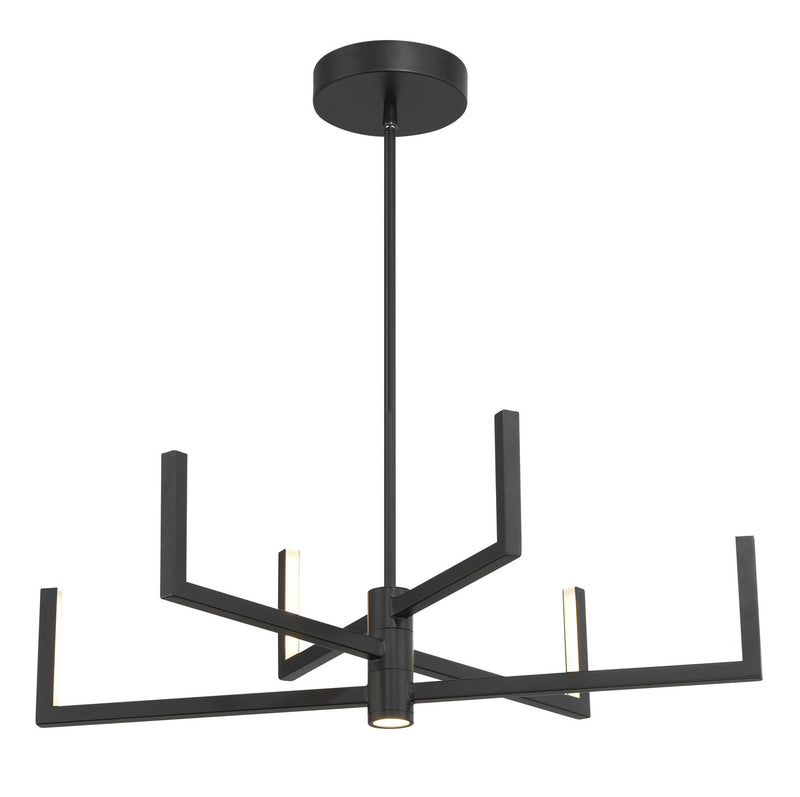 LED Chandelier<br /><span style="color:#4AB0CE;">Entrega: 4-10 dias en USA</span><br /><span style="color:#4AB0CE;font-size:60%;">PREGUNTE POR ENTREGA EN PANAMA</span><br />Collection: Articular<br />Finish: Coal Black
