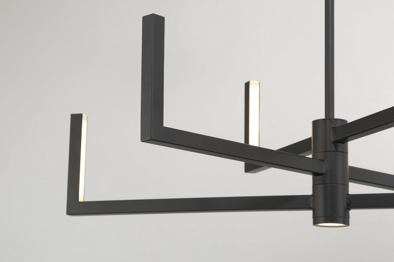 LED Chandelier<br /><span style="color:#4AB0CE;">Entrega: 4-10 dias en USA</span><br /><span style="color:#4AB0CE;font-size:60%;">PREGUNTE POR ENTREGA EN PANAMA</span><br />Collection: Articular<br />Finish: Coal Black