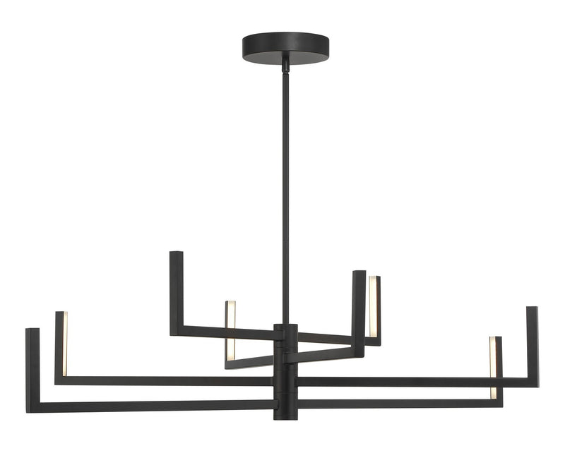 LED Chandelier<br /><span style="color:#4AB0CE;">Entrega: 4-10 dias en USA</span><br /><span style="color:#4AB0CE;font-size:60%;">PREGUNTE POR ENTREGA EN PANAMA</span><br />Collection: Articular<br />Finish: Coal Black
