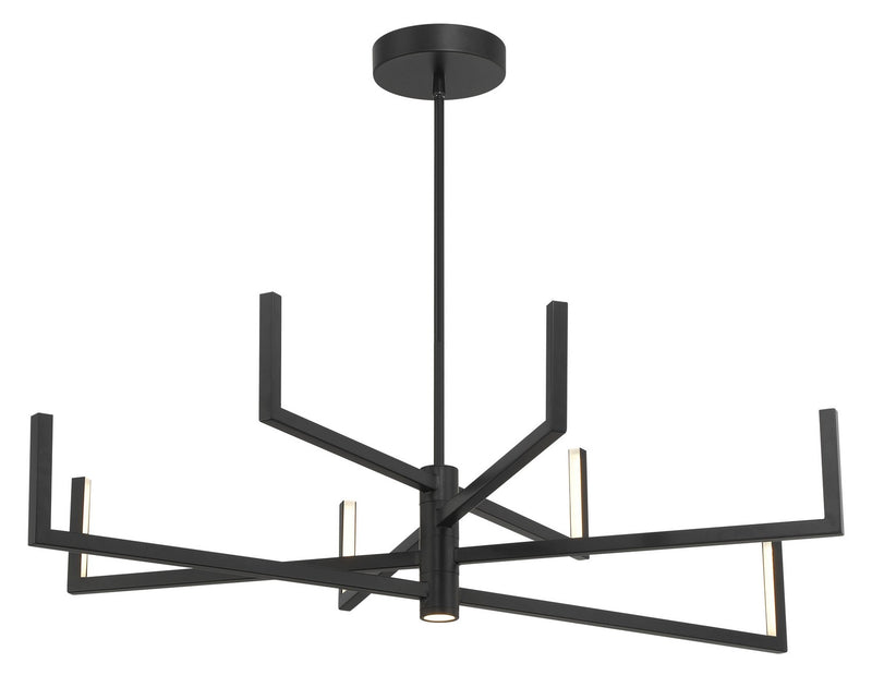 LED Chandelier<br /><span style="color:#4AB0CE;">Entrega: 4-10 dias en USA</span><br /><span style="color:#4AB0CE;font-size:60%;">PREGUNTE POR ENTREGA EN PANAMA</span><br />Collection: Articular<br />Finish: Coal Black