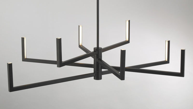 LED Chandelier<br /><span style="color:#4AB0CE;">Entrega: 4-10 dias en USA</span><br /><span style="color:#4AB0CE;font-size:60%;">PREGUNTE POR ENTREGA EN PANAMA</span><br />Collection: Articular<br />Finish: Coal Black