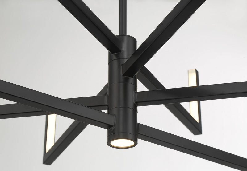 LED Chandelier<br /><span style="color:#4AB0CE;">Entrega: 4-10 dias en USA</span><br /><span style="color:#4AB0CE;font-size:60%;">PREGUNTE POR ENTREGA EN PANAMA</span><br />Collection: Articular<br />Finish: Coal Black