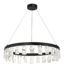 LED Chandelier<br /><span style="color:#4AB0CE;">Entrega: 4-10 dias en USA</span><br /><span style="color:#4AB0CE;font-size:60%;">PREGUNTE POR ENTREGA EN PANAMA</span><br />Collection: Artic Glacier<br />Finish: Coal Black