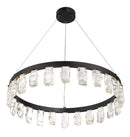 LED Chandelier<br /><span style="color:#4AB0CE;">Entrega: 4-10 dias en USA</span><br /><span style="color:#4AB0CE;font-size:60%;">PREGUNTE POR ENTREGA EN PANAMA</span><br />Collection: Artic Glacier<br />Finish: Coal Black