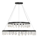 LED Chandelier<br /><span style="color:#4AB0CE;">Entrega: 4-10 dias en USA</span><br /><span style="color:#4AB0CE;font-size:60%;">PREGUNTE POR ENTREGA EN PANAMA</span><br />Collection: Artic Glacier<br />Finish: Coal Black