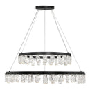 LED Chandelier<br /><span style="color:#4AB0CE;">Entrega: 4-10 dias en USA</span><br /><span style="color:#4AB0CE;font-size:60%;">PREGUNTE POR ENTREGA EN PANAMA</span><br />Collection: Artic Glacier<br />Finish: Coal Black