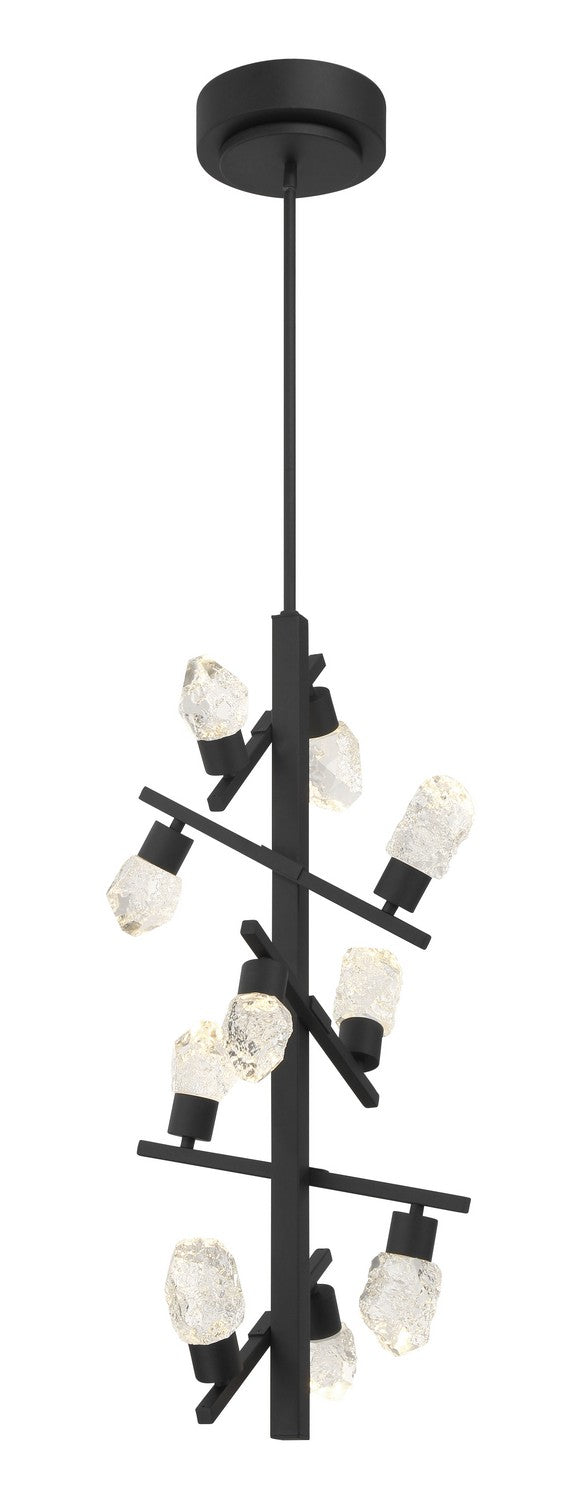 LED Foyer Pendant<br /><span style="color:#4AB0CE;">Entrega: 4-10 dias en USA</span><br /><span style="color:#4AB0CE;font-size:60%;">PREGUNTE POR ENTREGA EN PANAMA</span><br />Collection: Kosmyc<br />Finish: Sand Coal Black