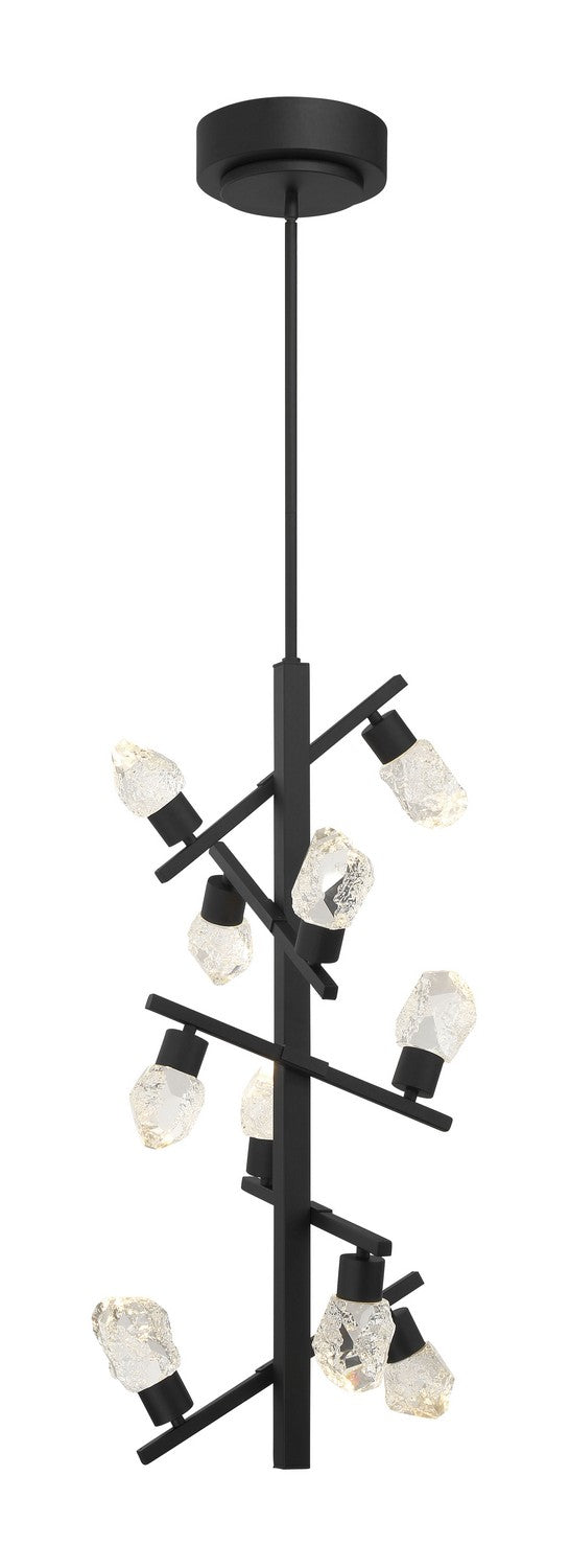 LED Foyer Pendant<br /><span style="color:#4AB0CE;">Entrega: 4-10 dias en USA</span><br /><span style="color:#4AB0CE;font-size:60%;">PREGUNTE POR ENTREGA EN PANAMA</span><br />Collection: Kosmyc<br />Finish: Sand Coal Black