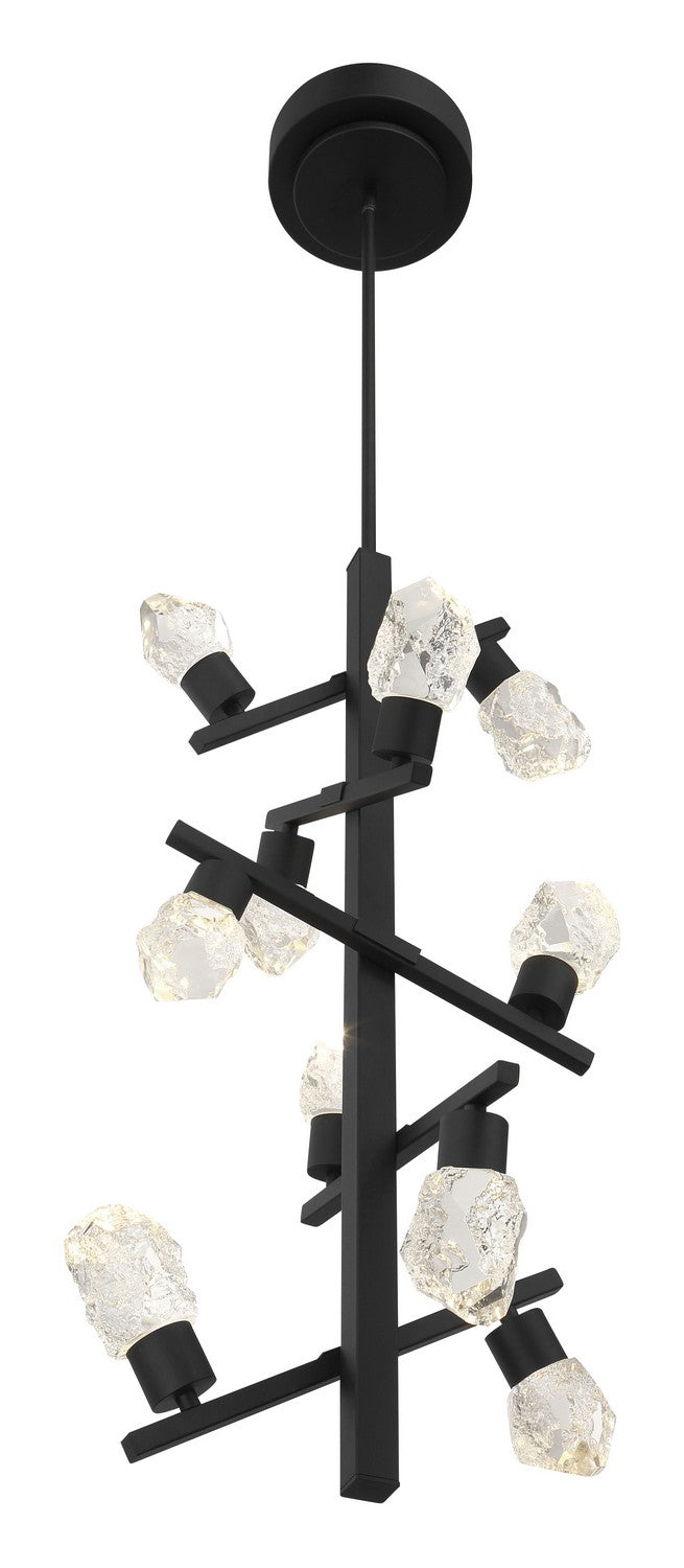 LED Foyer Pendant<br /><span style="color:#4AB0CE;">Entrega: 4-10 dias en USA</span><br /><span style="color:#4AB0CE;font-size:60%;">PREGUNTE POR ENTREGA EN PANAMA</span><br />Collection: Kosmyc<br />Finish: Sand Coal Black
