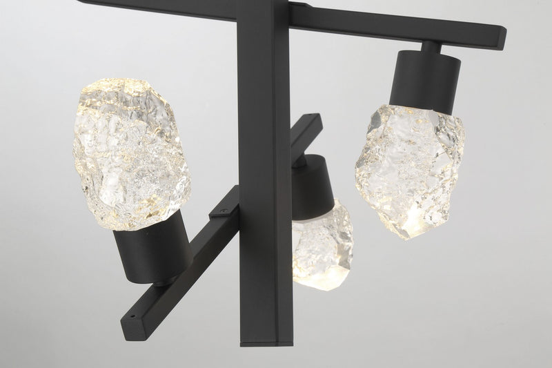 George Kovacs - P1536-066-L - LED Foyer Pendant - Kosmyc - Sand Coal