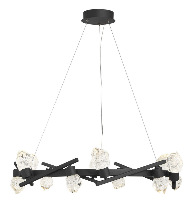 LED Chandelier<br /><span style="color:#4AB0CE;">Entrega: 4-10 dias en USA</span><br /><span style="color:#4AB0CE;font-size:60%;">PREGUNTE POR ENTREGA EN PANAMA</span><br />Collection: Kosmyc<br />Finish: Sand Coal