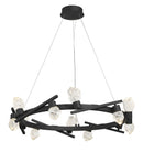 LED Chandelier<br /><span style="color:#4AB0CE;">Entrega: 4-10 dias en USA</span><br /><span style="color:#4AB0CE;font-size:60%;">PREGUNTE POR ENTREGA EN PANAMA</span><br />Collection: Kosmyc<br />Finish: Sand Coal Black
