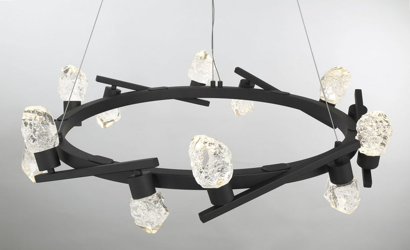LED Chandelier<br /><span style="color:#4AB0CE;">Entrega: 4-10 dias en USA</span><br /><span style="color:#4AB0CE;font-size:60%;">PREGUNTE POR ENTREGA EN PANAMA</span><br />Collection: Kosmyc<br />Finish: Sand Coal Black