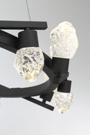 George Kovacs - P1537-066-L - LED Chandelier - Kosmyc - Sand Coal Black