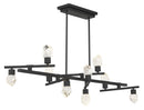 LED Island Pendant<br /><span style="color:#4AB0CE;">Entrega: 4-10 dias en USA</span><br /><span style="color:#4AB0CE;font-size:60%;">PREGUNTE POR ENTREGA EN PANAMA</span><br />Collection: Kosmyc<br />Finish: Sand Coal Black
